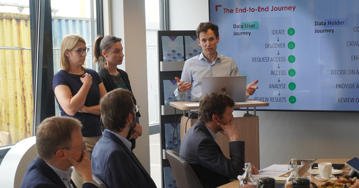 Demonstration of Data Services throughout the End-to-End Data Journey 